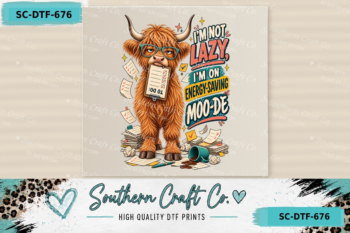 Highland Cow design preview 1