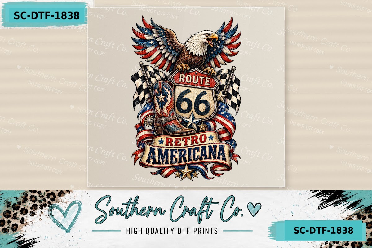 Retro Americana design preview 1